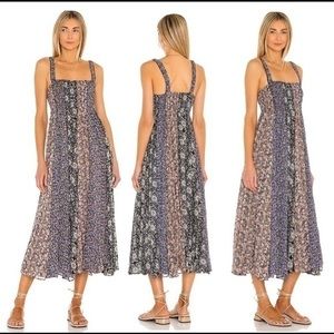 Free People Come Together Midi Dress Size Large